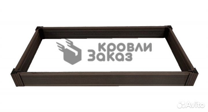 Грядка из дпк Прямоугольник 2 000*750*150 мм