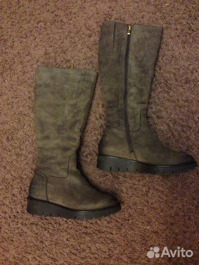 Сапоги нубук