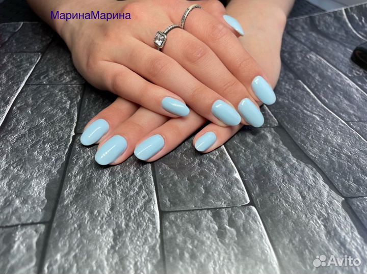 Покрытие гель лаком, маникюр