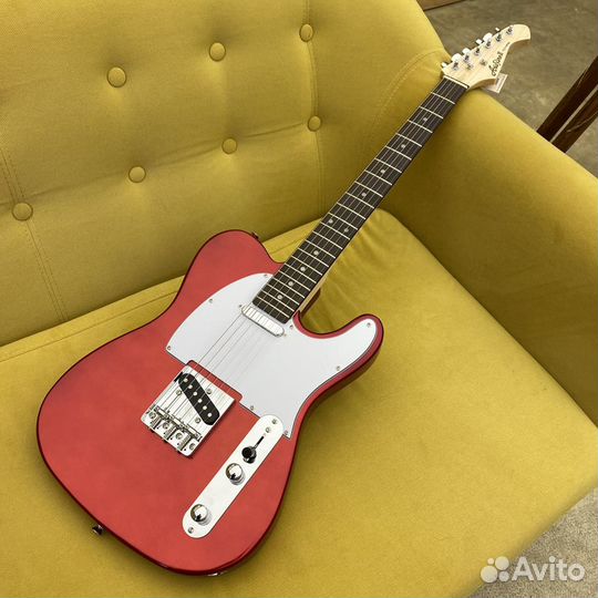Гитара telecaster candy apple aria