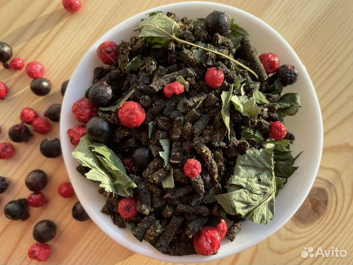 Иван чай со смородиной 1кг, премиальный