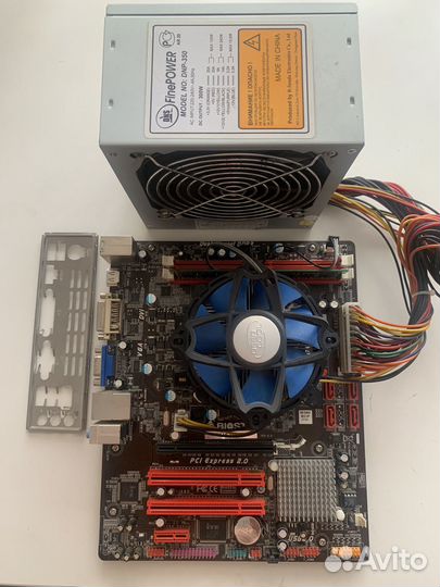 Комплект пк: Мат. плата LGA1155, проц., озу и бп