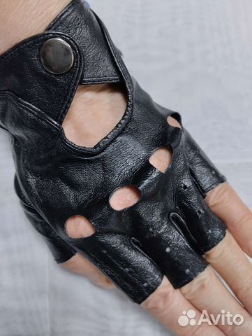 Перчатки кожаные