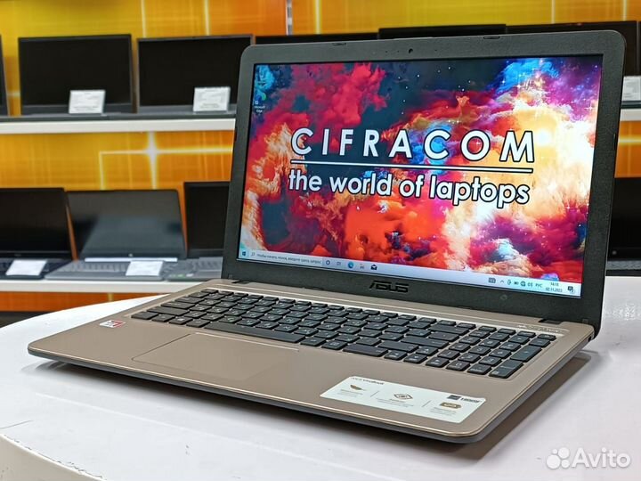 Ноутбук Asus 15.6''AMD A4 9125 8Gb SSD 128Gb