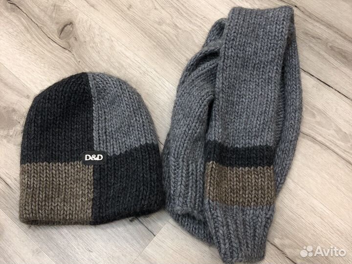 Набор шапка и шарф