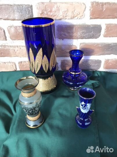 Ваза для цветов Чехословакия