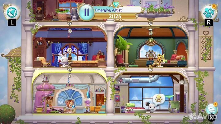 Geminose Animal Popstars, английский (Switch)