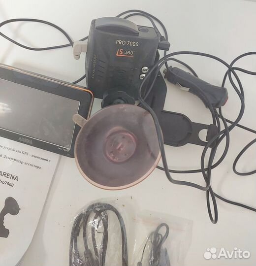 Навигатор антирадар arena Pro7000