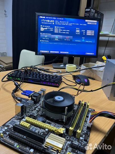 Материнская плата asus B85M-E LGA1150