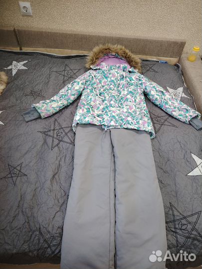 Зимний костюм для девочки 152