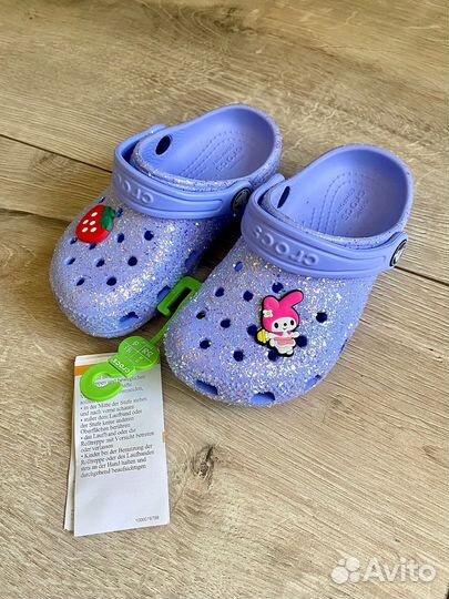 Новые детские сабо Crocs C9, оригинал