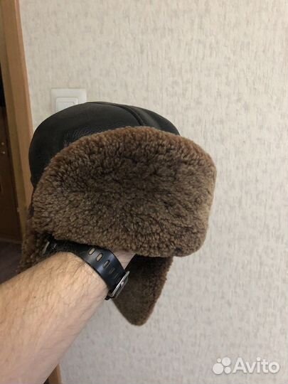 Мужская зимняя шапка 56