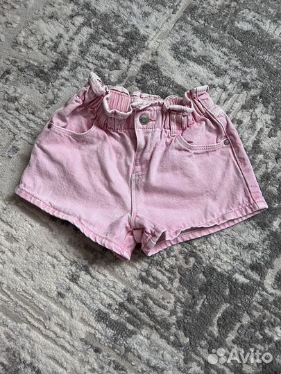 Шорты zara 92 для девочки
