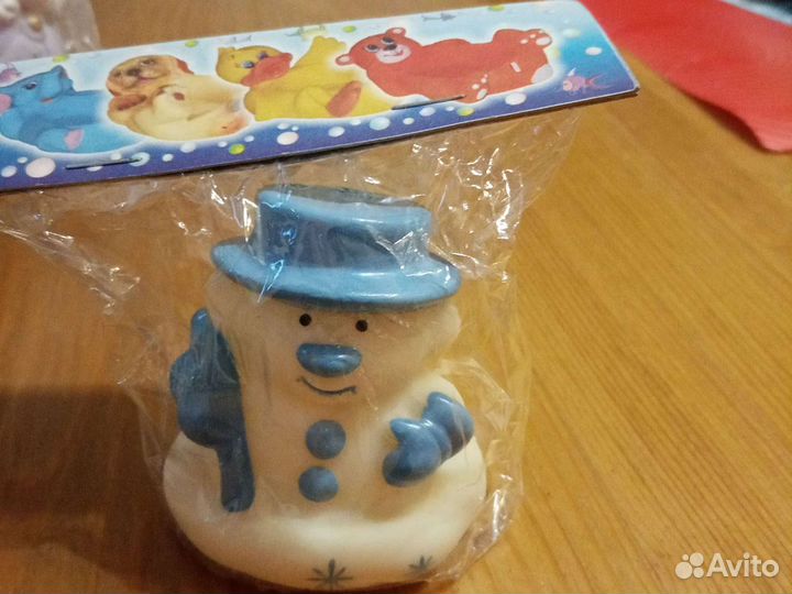 Снеговик резиновый