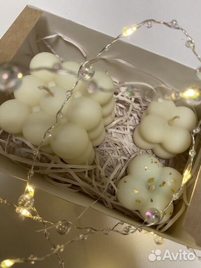 Подарок. Свечи из соевого воска