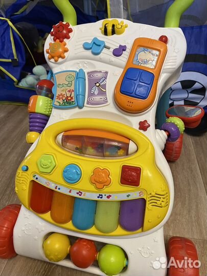 Ходунки каталка и ксилофон