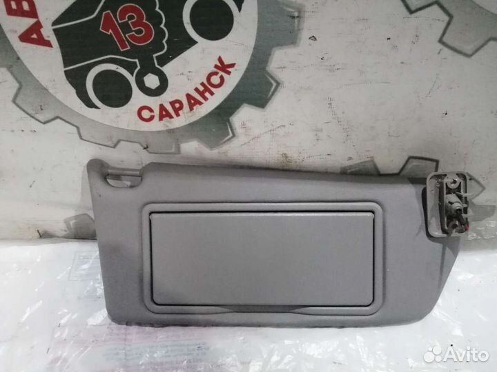 Солнцезащитный козырёк с подсветкой Opel Astra H