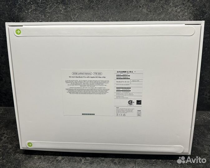 Macbook pro 16 M2 Max 2023 32gb 1tb Silver новый