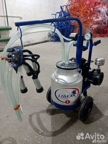 Доильный аппарат для коров lider Турция Вакуумный