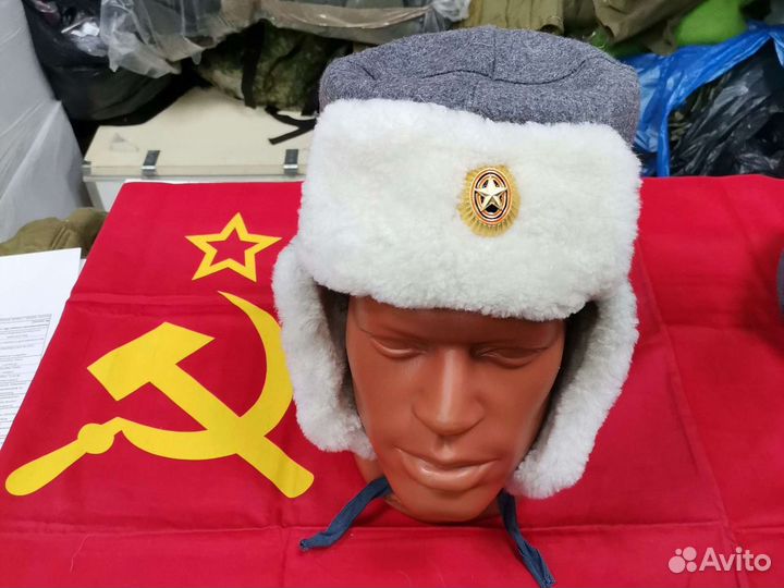 Шапка солдатская для суровых климатических зон