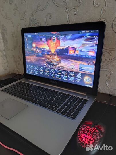 Игровой ноутбук asus