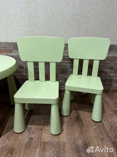 Стол и 2 стула IKEA