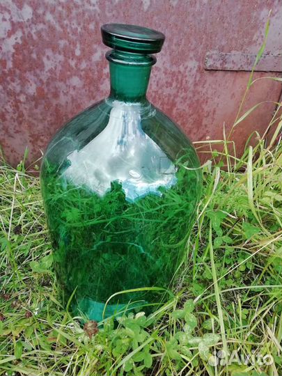 Бутыли стеклянные для приготовления вина, из СССР