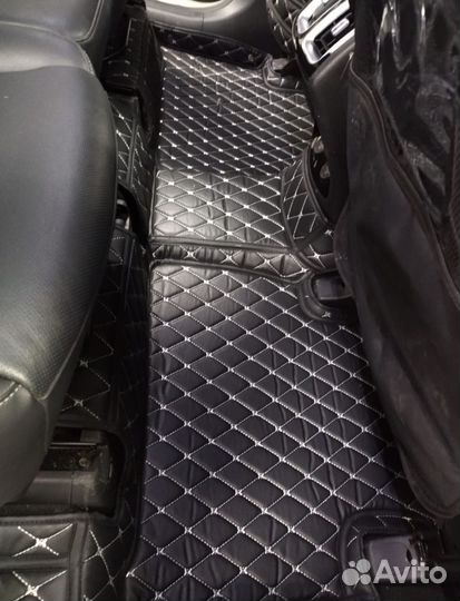 Автоковрики люкс из экокожи на Chevrolet Camaro