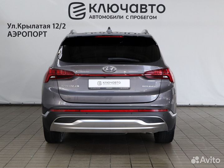 Hyundai Santa Fe 2.2 AMT, 2021, 63 500 км