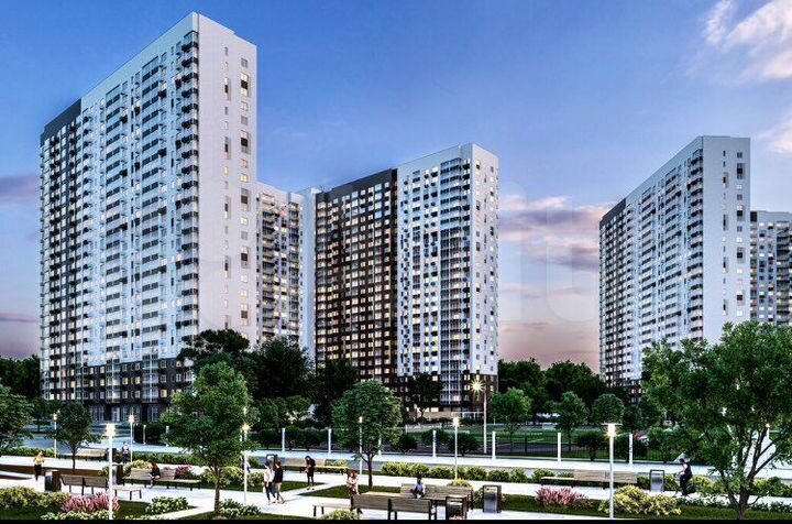 1-к. квартира, 38,1 м², 5/22 эт.