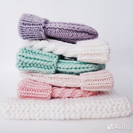 Вязание на заказ шапки, кардиганы, детские вещи