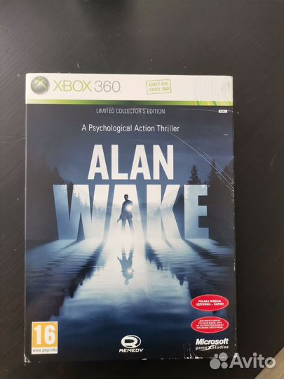 Alan Wake Limited Collector's Edition Xbox 360
