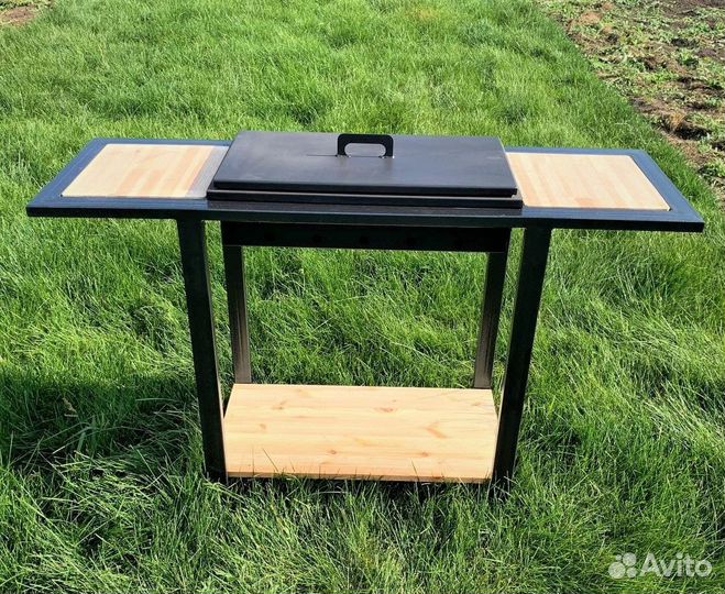 Мангал+крышка+2 столика