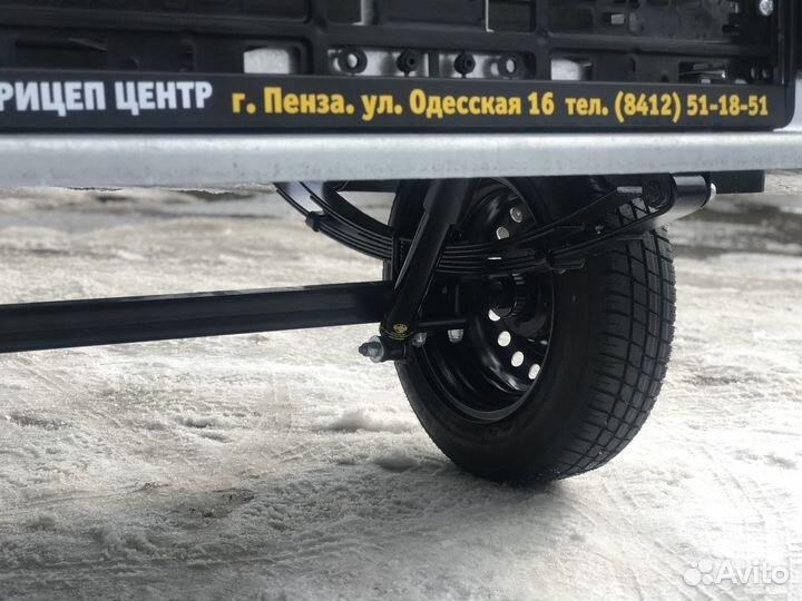 Прицеп Крепыш Профи низкий тент