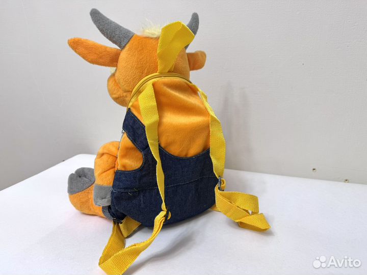 Рюкзак детский игрушка бычок