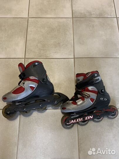 Коньки роликовые salomon р.33-38