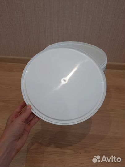 11 литров как новое ведро пластиковое с крышкой