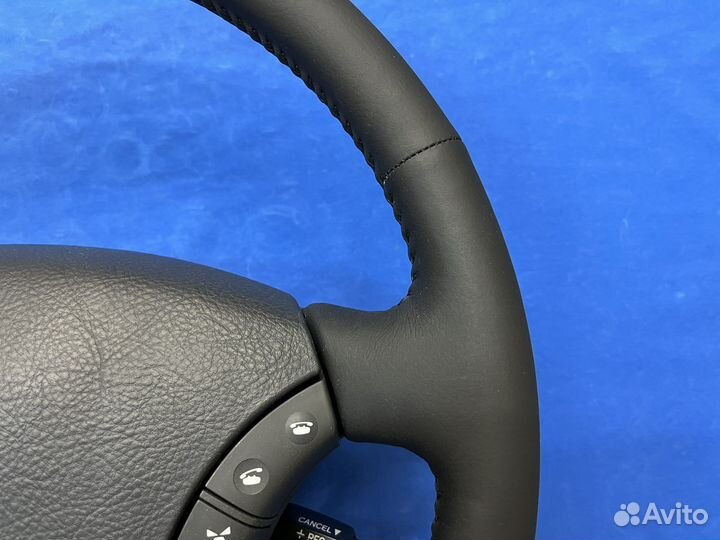 Оригинальный кожаный руль с подогревом Cruiser 100