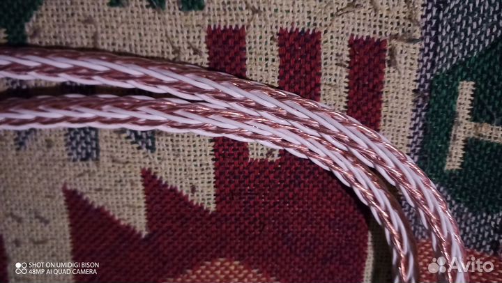 Audiocrast 8TC 7N occ, 2rca кабель, 0.5м