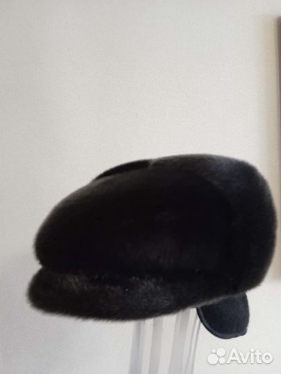 Меховая мужская кепка