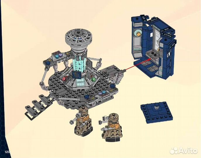 Lego 21304 Ideas Доктор Кто Оригинал