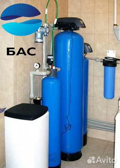 Фильтр обезжелезивания и умягчения воды 1,8 куб/ч