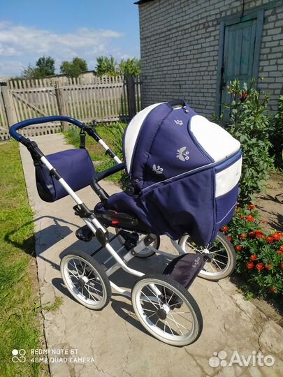 Коляска DorJan Classic Butterfly (2 в 1)