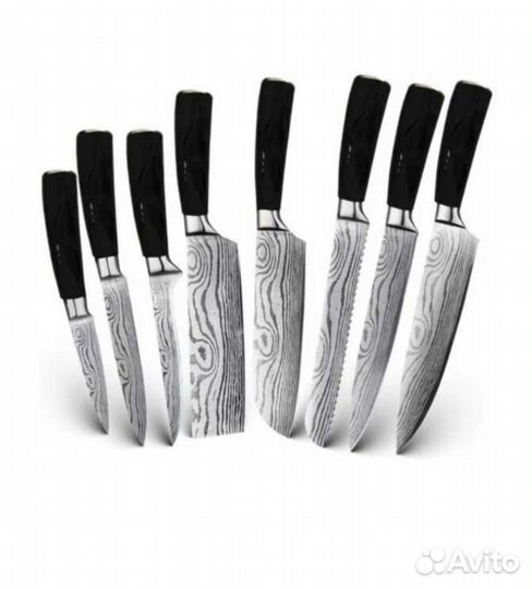 Набор ножей Spetime 8-piece Black