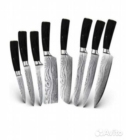 Набор ножей Spetime 8-piece Black