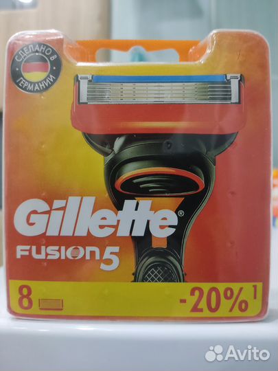 Сменные кассеты gillette fusion 5