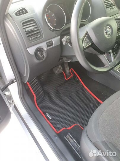 Коврики eva с бортами skoda Yeti и другие