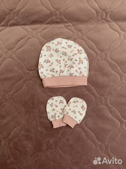 Комплект шапка и антицарпки