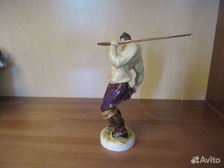 Статуэтка Рыбак (Зацеп.) Volkstedt 1962г