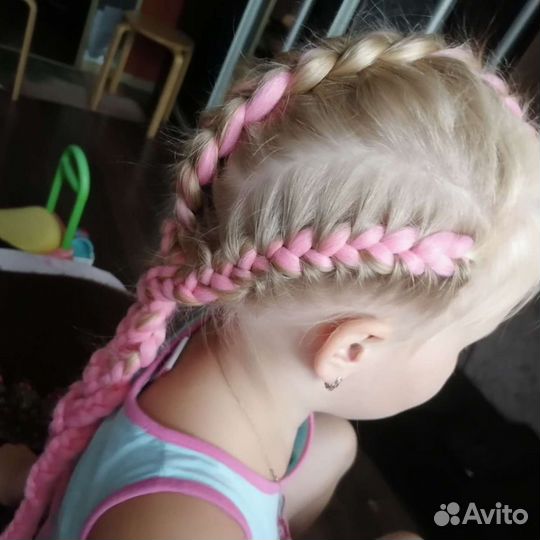 Плетение кос детям, взрослым